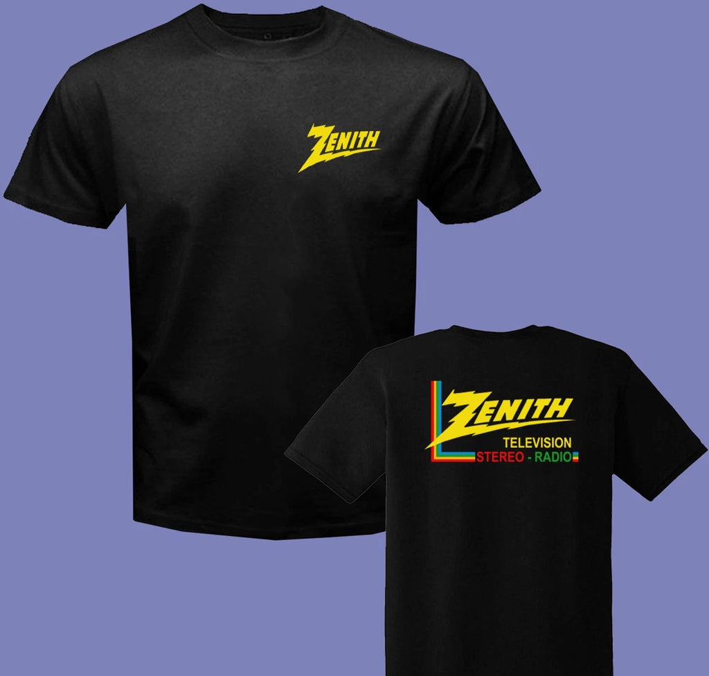 Zenith Radio Television Classic Men's Black Size S-3XL