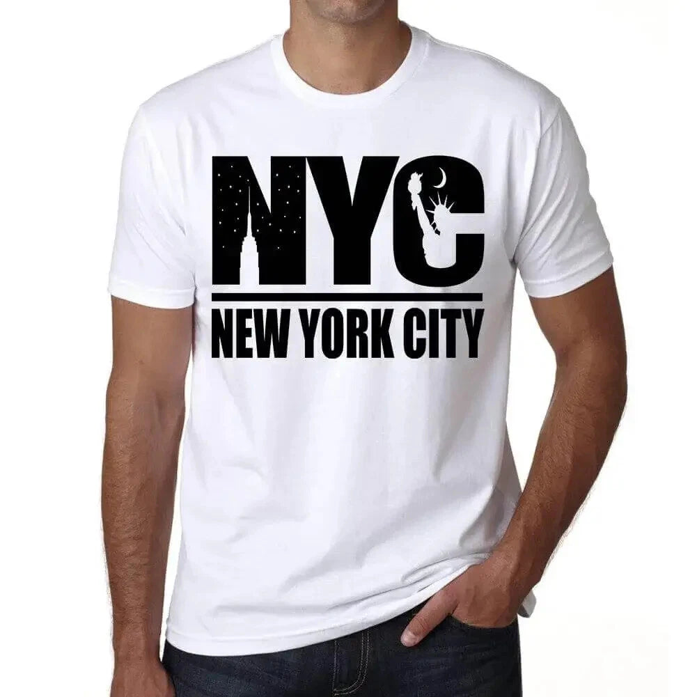 ULTRABASIC Men's T-Shirt New York City New York City T-Shirt Vintage
