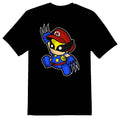 Marvin Wolf comic character  Tee shirt black or white