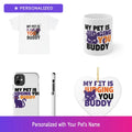 Custom Pet Funny Gift Set Shirt Mug Phone Case Ornament Personalized Name Bundle
