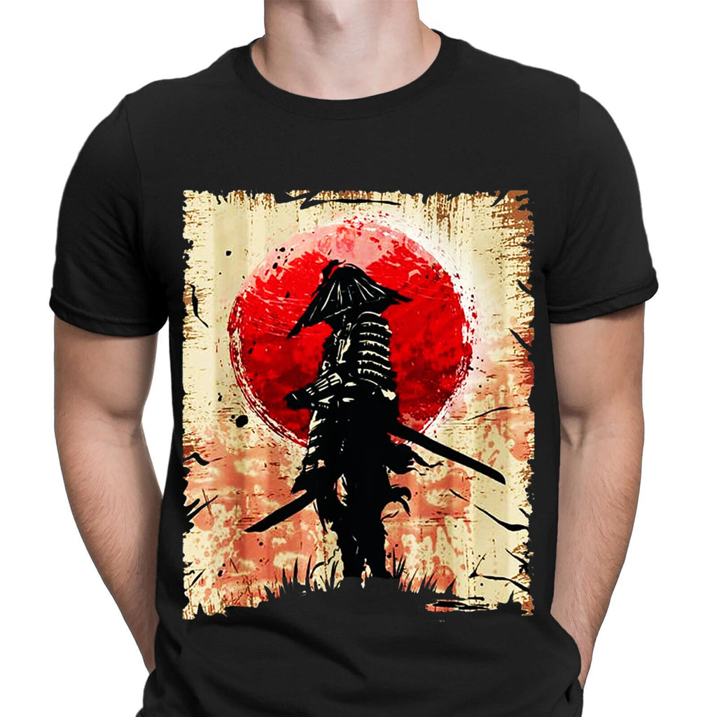 Japanese Samurai Limited Edition Anime Legend Retro Vintage Mens T-Shirts #NED