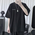 Simple One Point Short Sleeve T Shirt M Black Unisex New Unused