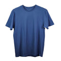T-Shirt Unisex Short Sleeve Crew Neck Cotton Blank Large