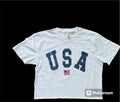 USA cropped top shirt