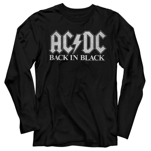 AC/DC Back In Blk 2 Long Sleeve T-Shirt
