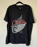 Custom Motorcycles Pasadena Los Angeles California Graphic Design  Black Tee /L