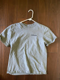 Patagonia T-Shirt Pocket Tee Adult Men MediumGray Short Sleeve Crewneck Slim Fit