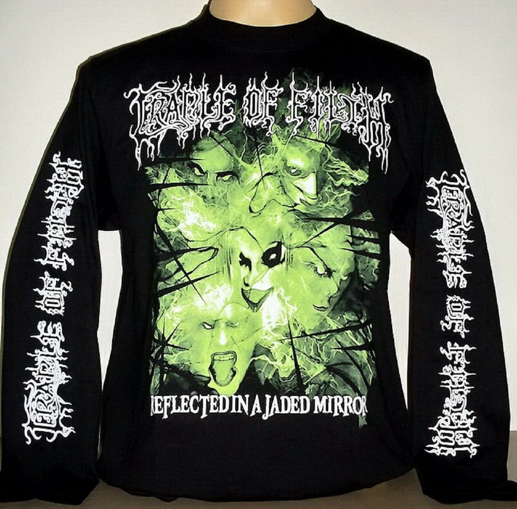 Cradle Of Filth Jaded Mirror Long Sleeve T-Shirt Size S XL 2XL XXL Metal Band