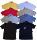 New Mens Plain Poly Cotton Pocket Pique Polo Collar T- Shirt Casual S-5XL
