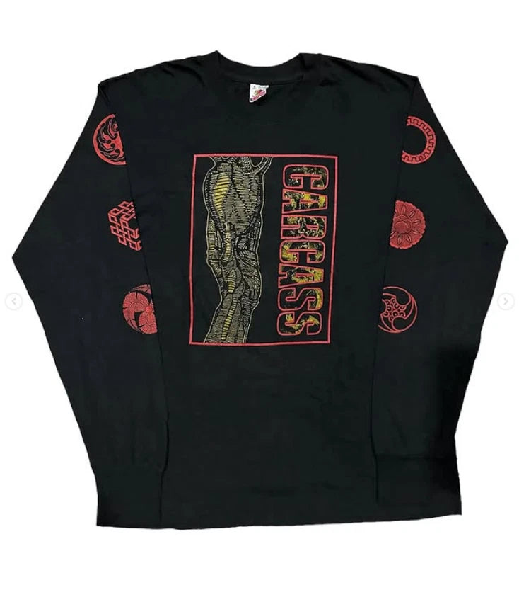 1994 Carcass Heartwork Japan Tour Long Sleeves Shirt Reprint
