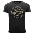 Neverless® men's T-shirt vintage shirt print shirt adventure logo mountains
