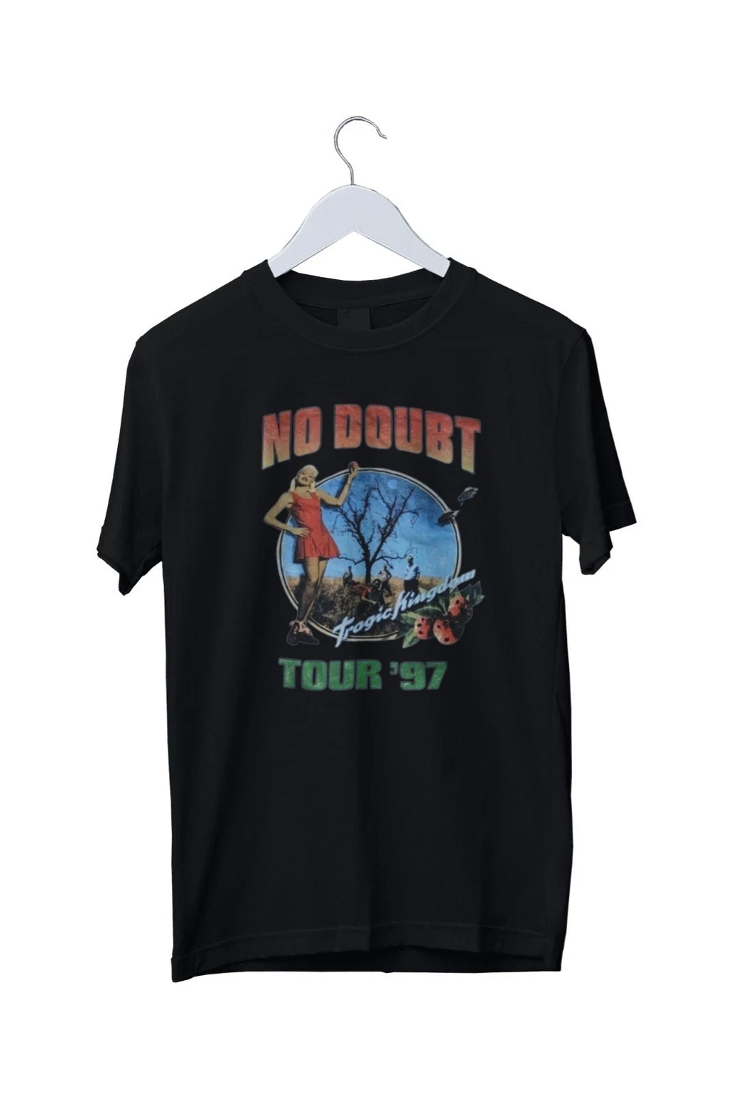 Vintage No Doubt Tour 97 Tragic Kingdom Unisex T-Shirt Mens S M L XL 2 3 4 XL