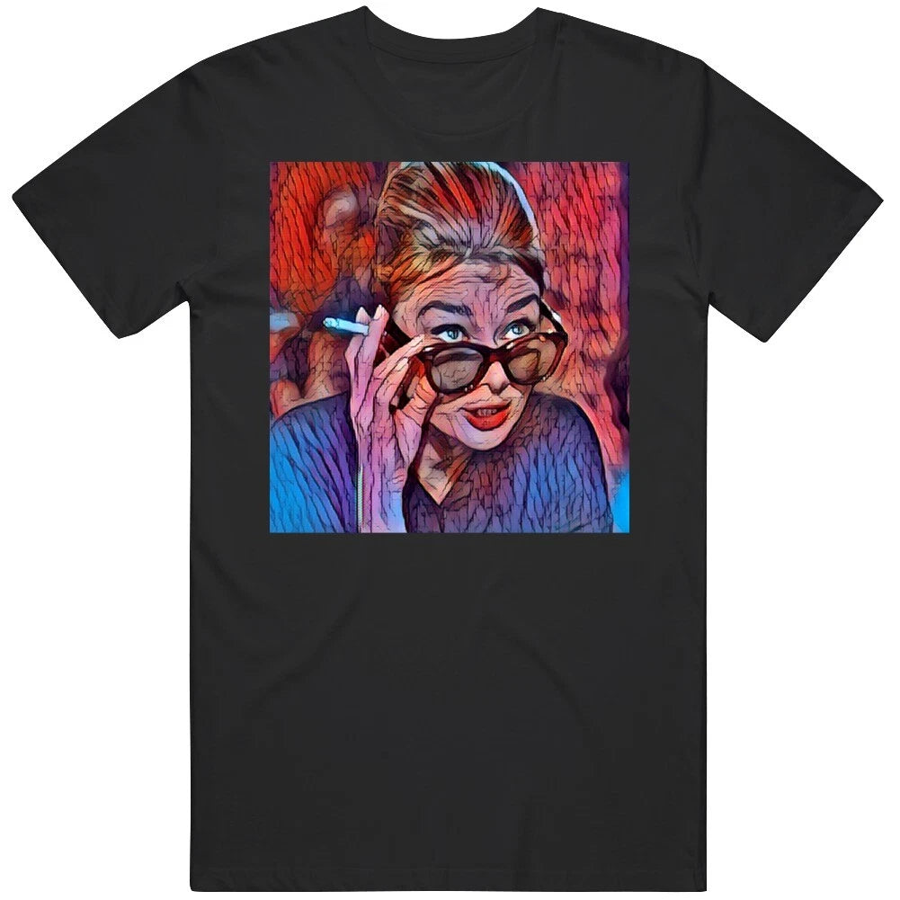 Retro Classic Movie Breakfast at Tiffany's  Audrey Hepburn Burlesque Scene v2 T