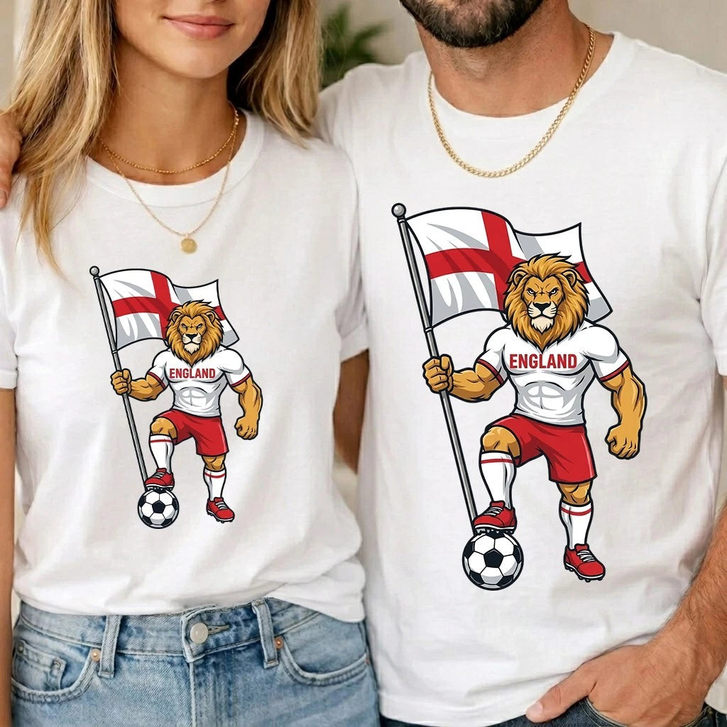 ENGLAND World Cup Football 2026 Adult Kids T-Shirt Coming Home Soccer Tee