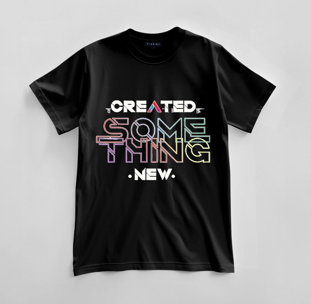 Custom Created Something Graphic T-shirt Design Unisex Jersey Short Sleeve Tee