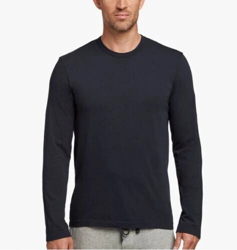 James Perse Clothing Men's Navy Blue l/s  new Cotton T-Shirt MLJ3351 size 5 2xl