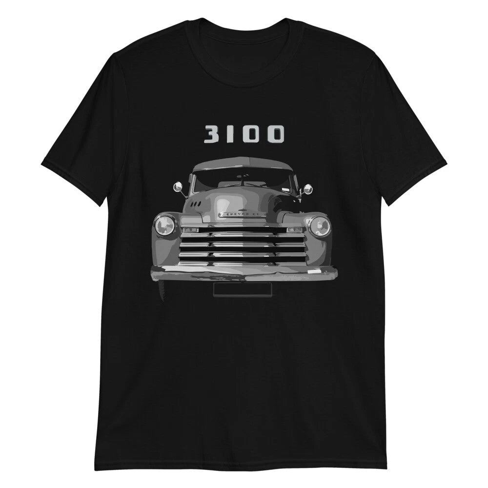1952 Chevy 3100 Pickup Antique Truck Short-Sleeve T-Shirt