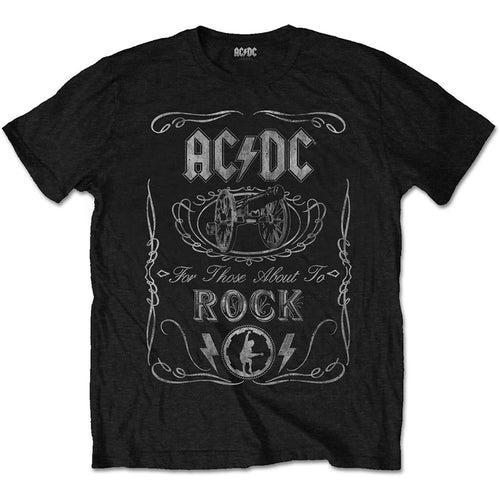 AC/DC Cannon Swig Official Tee T-Shirt Mens