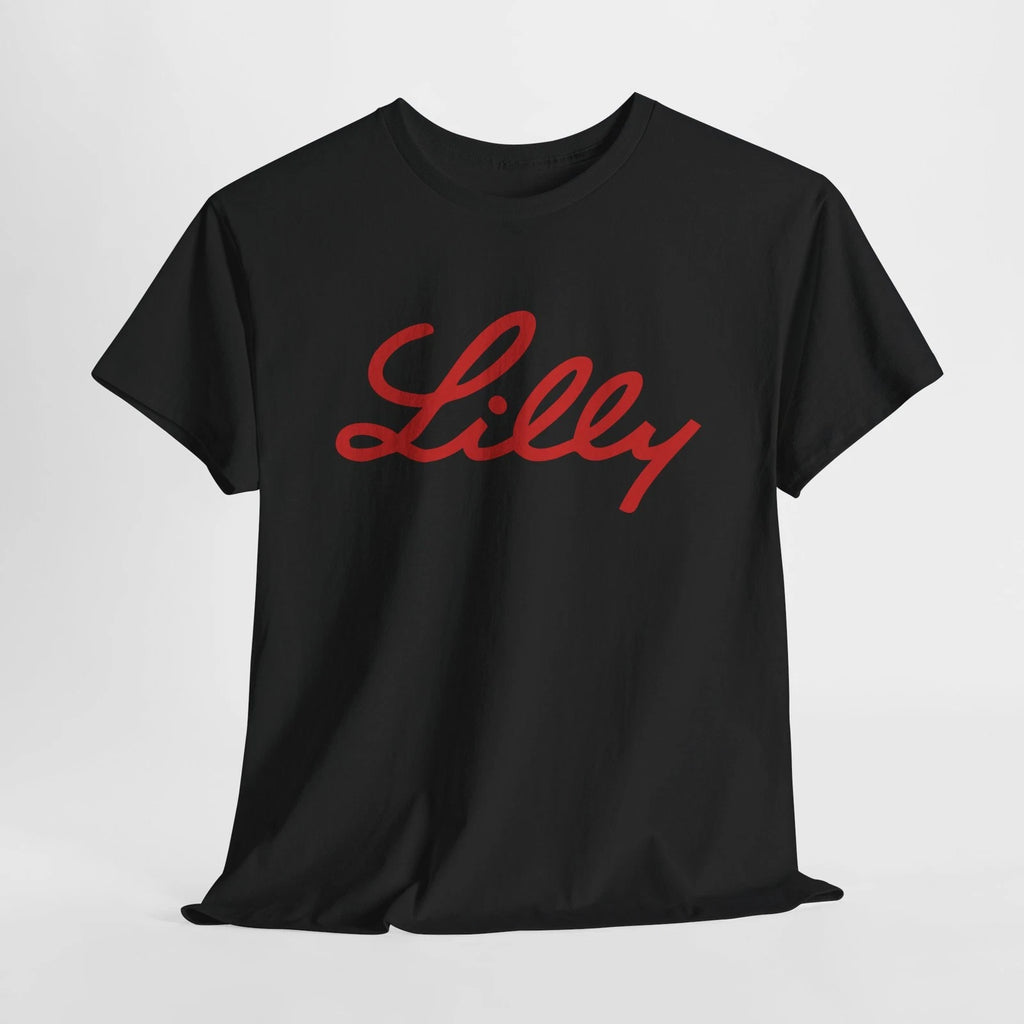 Funny ELI LILLY Pharmaceutical logo t shirt S - 5XL American USA