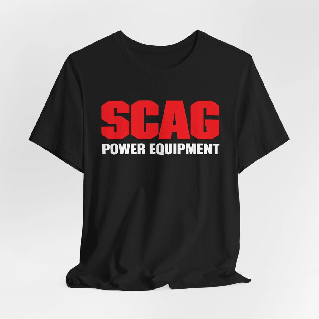 Scag Power Equipment Logo Unisex T-Shirt Black Navy Workwear Tee S-5XL