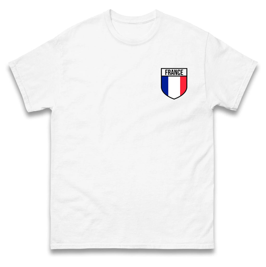 France Badge football T Shirt,Personalised football Tee,Custom Name & Number Top