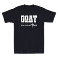 Goat God Over All Things Funny Christian Quote Retro Men's Short Sleeve T-Shirt