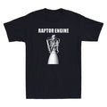 Starship Raptor Engine For Space Explorer & Rocket Scientist Retro Men's T-Shirt
