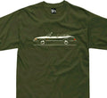 T-shirt for  saab 900 cabrio fans cabriolet turbo classic convertible tshirt