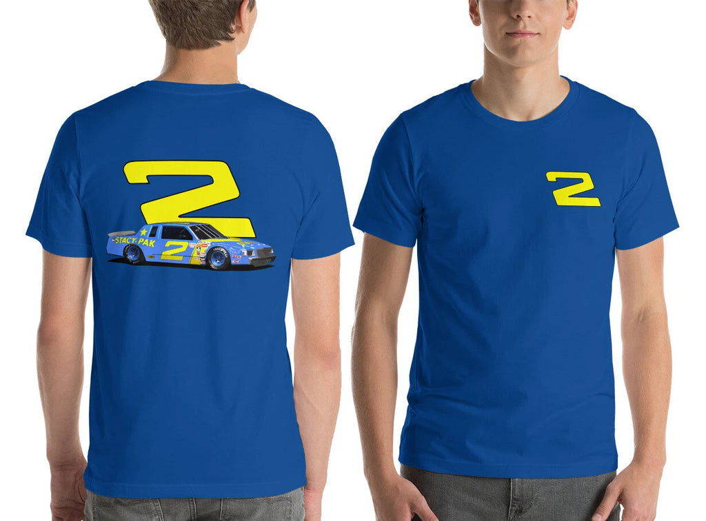 Tim Richmond 1982 #2 Buick Winston Cup Stock Car Racing Short-Sleeve T-Shirt