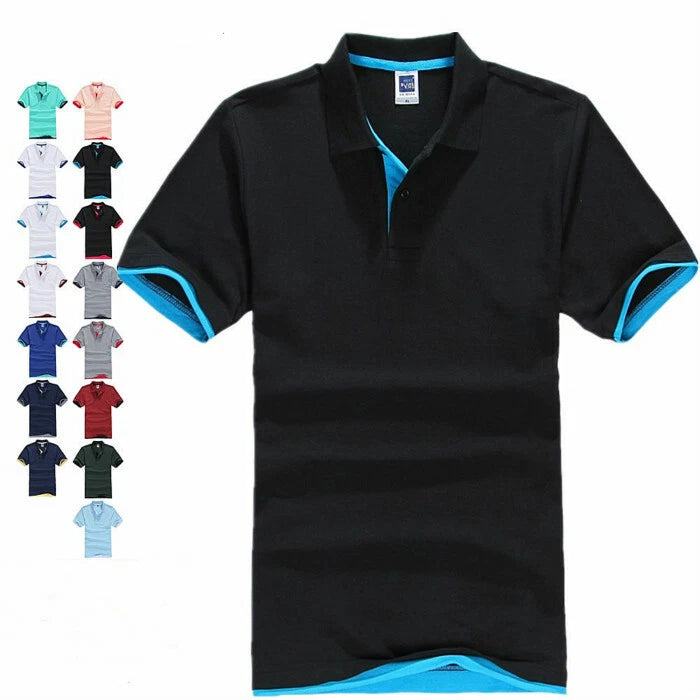 AU STOCK CASUAL MENS UNISEX COTTON POLO SHIRT BASIC TEE TOP T-SHIRT MT002