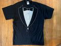 SIMPLE TUXEDO SHIRT - Unisex Cotton T-Shirt   Size M  Gildan Heavy Cotton Shirt