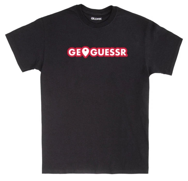 GeoGuessr geography map game t-shirt