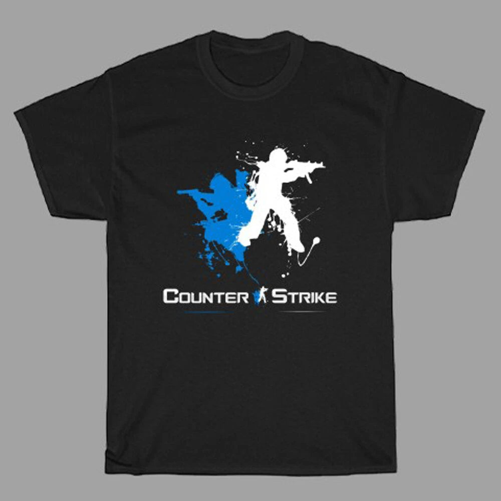 Counter Strike Video Games Men's Black Size S to 3XL