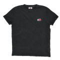 Tommy Jeans Men's Black Crew Neck Short Sleeve Cotton T-Shirt Size Medium