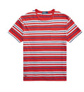 POLO RALPH LAUREN Gauze Striped Tee T-Shirt Tee Custom Slim Fit Pure Cotton S