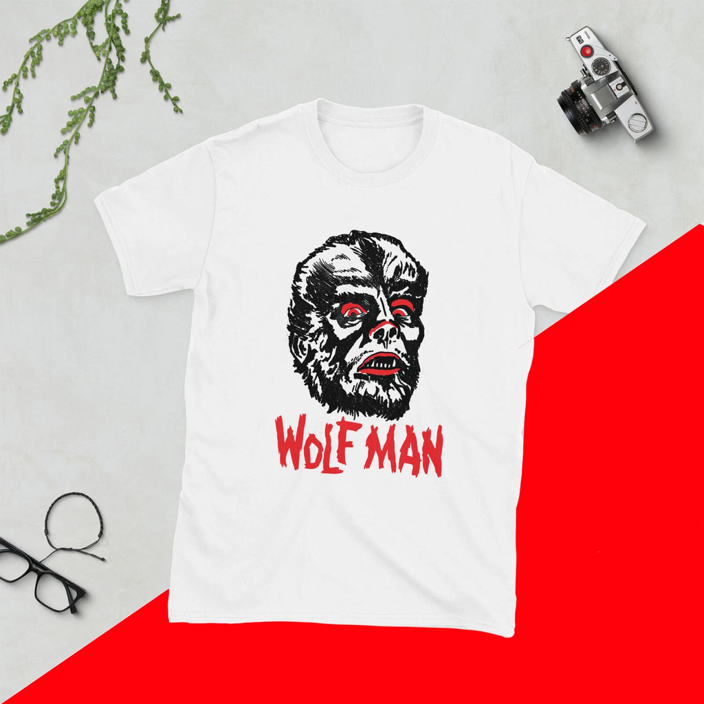 WOLFMAN - VINTAGE T-SHIRT CLASSIC MONSTERS SUMMER FUN! C@@L!