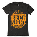 Beer night with friends black or white Tee