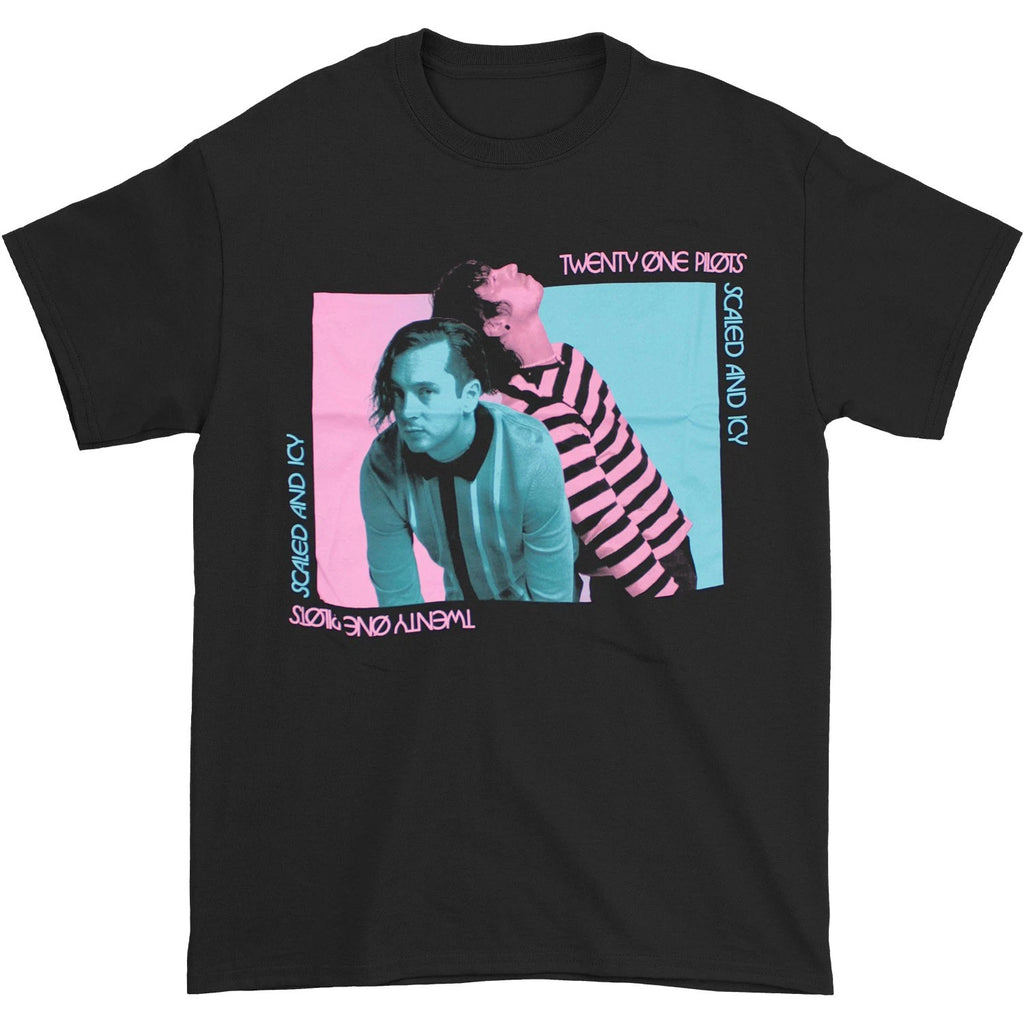 Men's Twenty One Pilots Scaled And Icy Slim Fit T-shirt Small Black