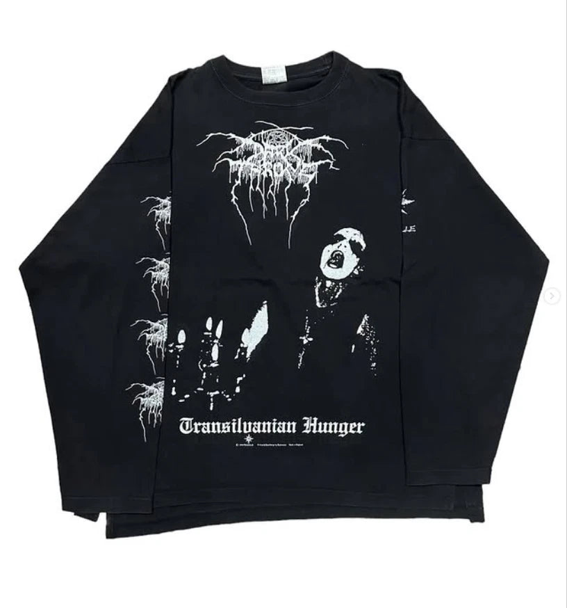 1999 Darkthrone Transilvanian Hunger Long Sleeves Shirt Reprint