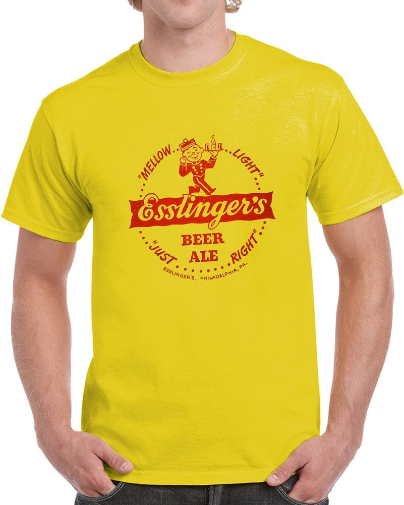 Vintage Esslinger's Beer Ale Esslingers PA T Shirt