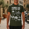 Motorcycle Spare Time T Shirt, Funny Biker Gift Idea