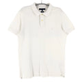 Tommy Hilfiger Polo T-Shirt Slim Fit White Men's Size XL