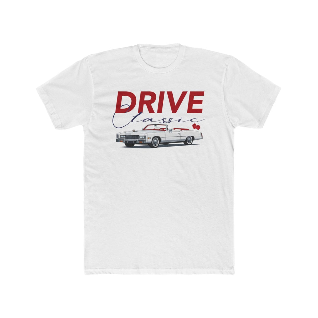Drive Classic 1976 Cadillac Eldorado Car Retro Convertible Graphic T-Shirt Men's