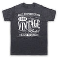 1960 VINTAGE MODEL BORN IN BIRTH YEAR DATE FUNNY AGE MENS & WOMENS T-SHIRT