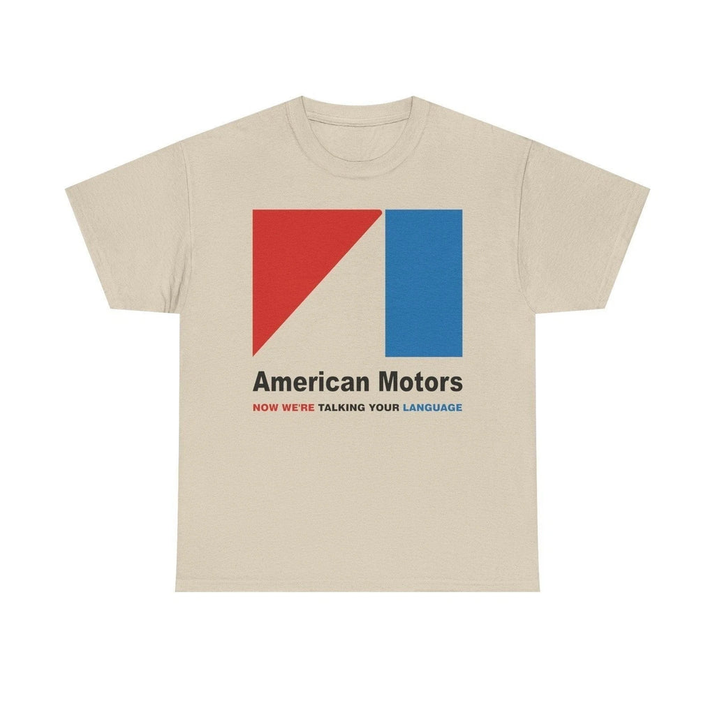 Retro American Motors RedBlue Logo Collectible Car T-shirt