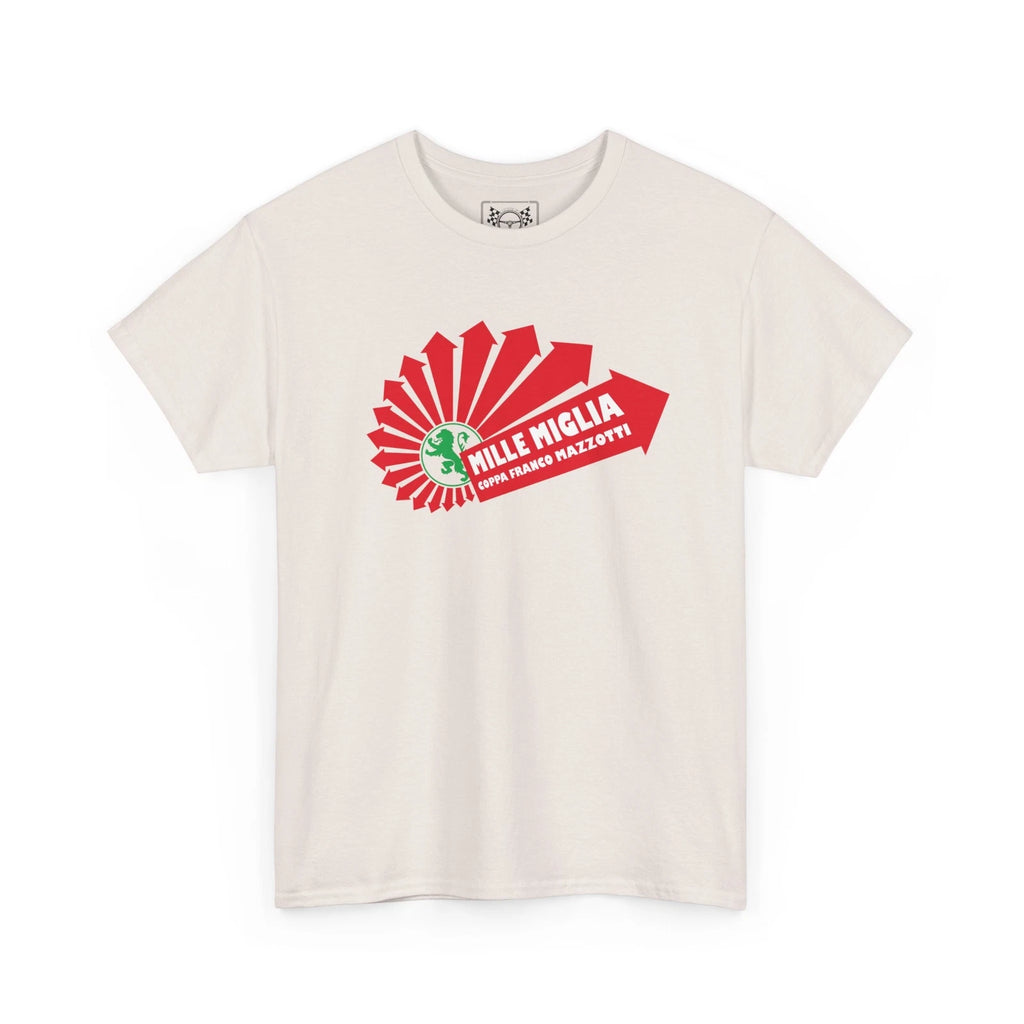 Mille Miglia Vintage Racing T-Shirt - Italy Race Design Tee - Sport Car Fan Gift