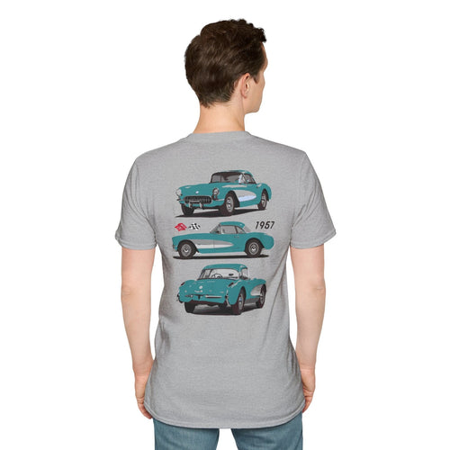 1957 Corvette Shirt for Classic Car Fans