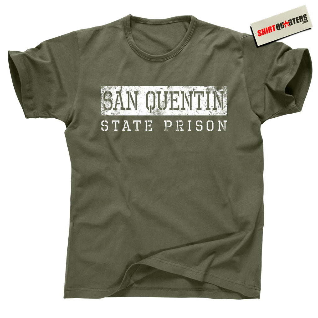 San Quentin State Prison Inspired Tee• Retro Outlaw Country Tee • Vintage Prison