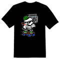 Street trooper boombox skater skateboard Tee shirt black or white