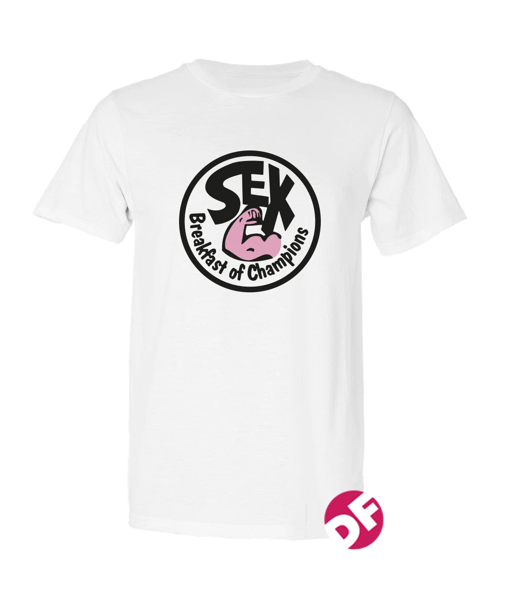 Sex Breakfast of Champions Tshirt James Hunt Fun Unisex Fun Vintage New T-shirt